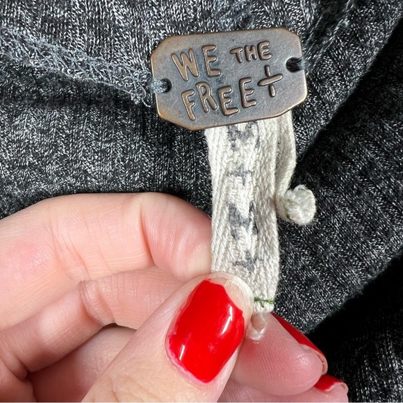 Free People We The Free Dark Grey‎ Londontown Thermal Top - Picture 3 of 7
